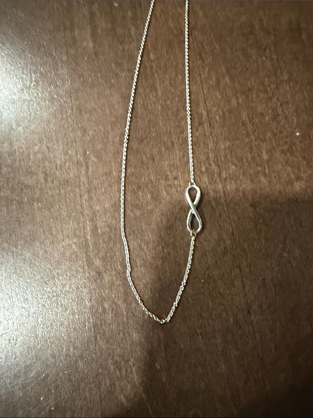 James Avery Silver Infinity Necklace - Picture 2 of 3